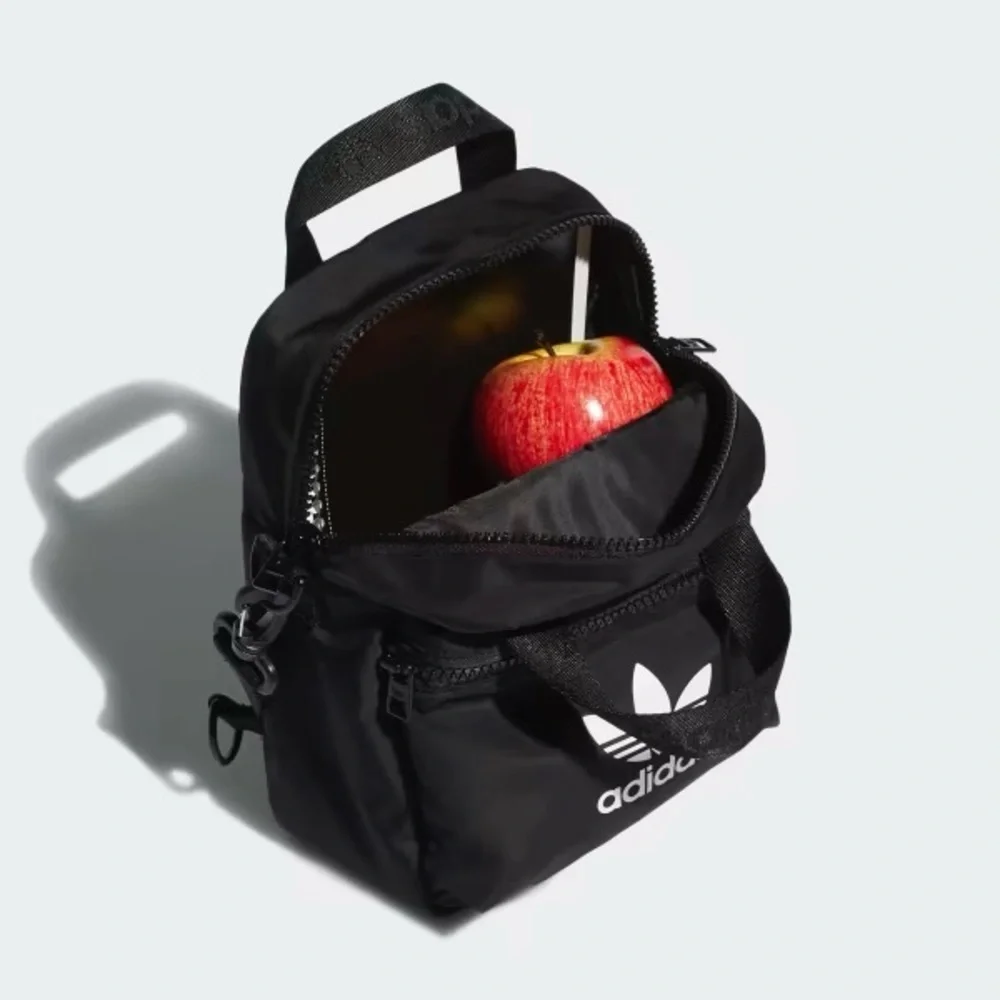 Adidas Micro backpack Black 2 way 2 wear NWOT